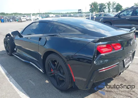 2016 Chevrolet Corvette Stingray из США, поврежденный, VIN 1G1YB2D71G5122694